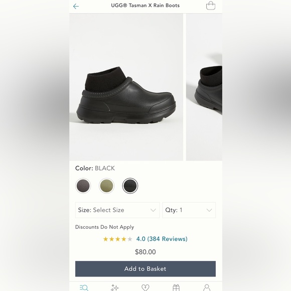 Rain boots Warm Water proof Uggs clog the removable UGGplush sockliner. - Picture 10 of 10